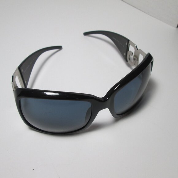 DOLCE & GABBANA ROUND SUNGLASSES SILVER HARDWARD - Picture 6 of 6